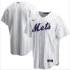 Men's New York Mets White Home Replica Team Jersey