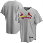 Men's St. Louis Cardinals Gray Away Replica Team Jersey