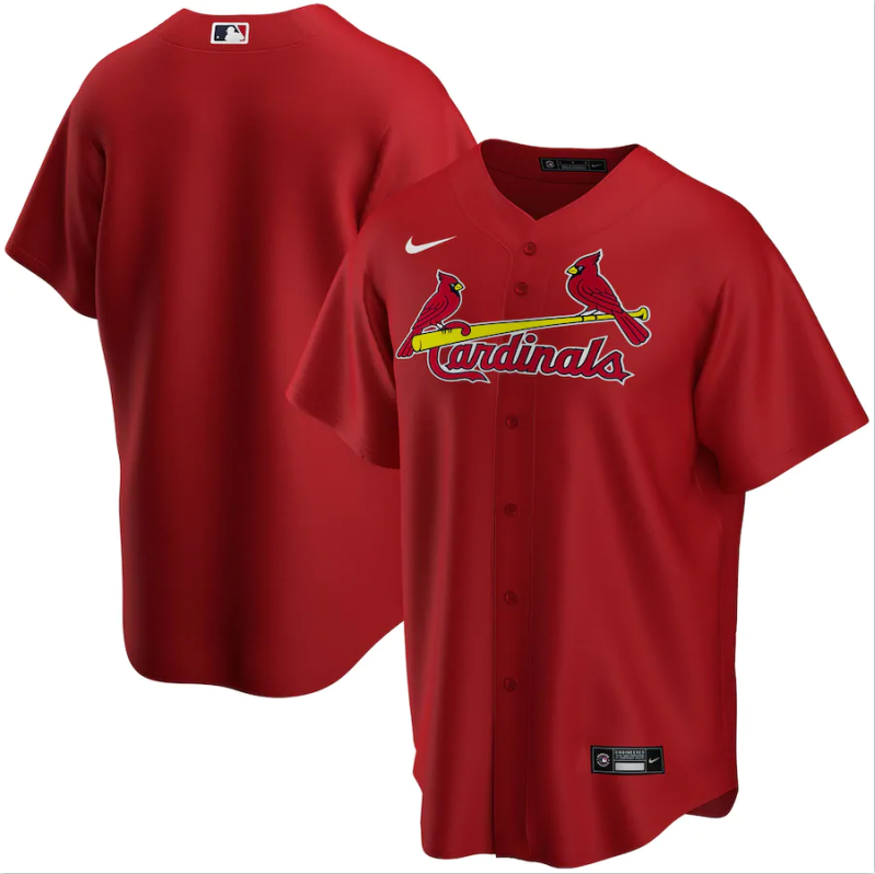 Men's St. Louis Cardinals Red Alternate Replica Team Jersey