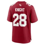 Men's Arizona Cardinals Qwuantrezz Knight Cardinal Game Jersey