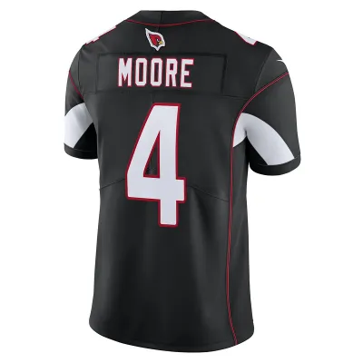 Men's Arizona Cardinals Rondale Moore Black Alternate Vapor Limited Jersey 02