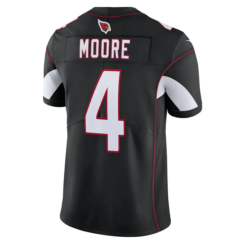 Men's Arizona Cardinals Rondale Moore Black Alternate Vapor Limited Jersey