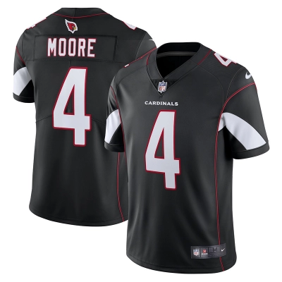 Men's Arizona Cardinals Rondale Moore Black Alternate Vapor Limited Jersey 01