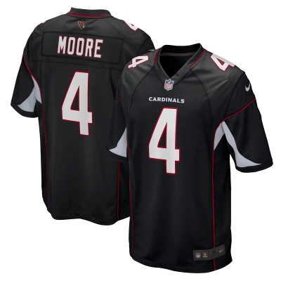 Men's Arizona Cardinals Rondale Moore Black Game Jersey 01