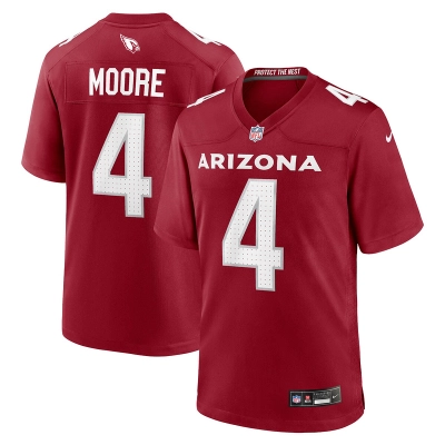 Men's Arizona Cardinals Rondale Moore Cardinal Game Player Jersey 01