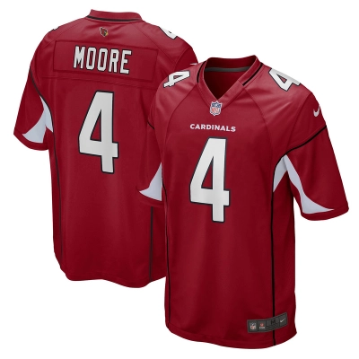 Men's Arizona Cardinals Rondale Moore Cardinal Team Game Jersey 01