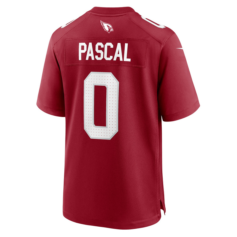 Men's Arizona Cardinals Zach Pascal Cardinal Game Player Jersey