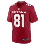  Men's Arizona Cardinals Jeff Smith II Cardinal Game Jersey