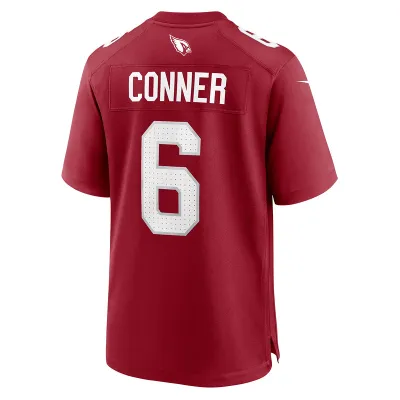 Men's Arizona Cardinals James Conner Cardinal Home Game Jersey 02