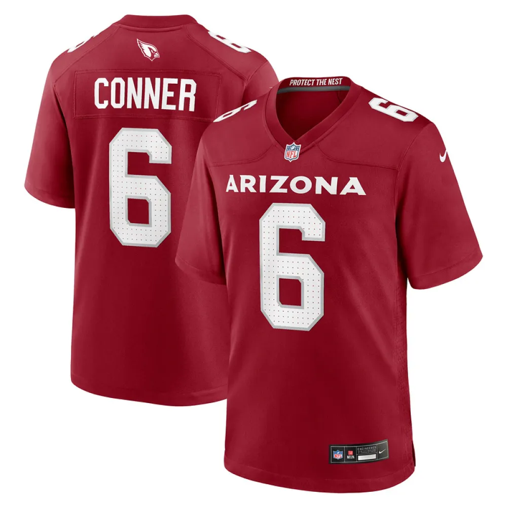 Men's Arizona Cardinals James Conner Cardinal Home Game Jersey