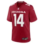 Men's Arizona Cardinals Michael Wilson Cardinal Team Game Jersey