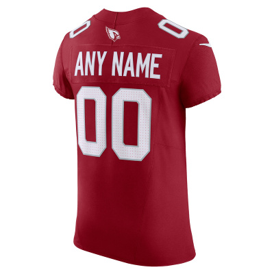 Men's Arizona Cardinals Cardinal Vapor F.U.S.E. Elite Custom Jersey 02