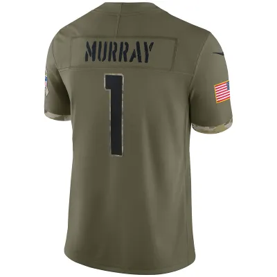 Men's Arizona Cardinals Olive 2022 Salute To Service Limited Jersey-1 02
