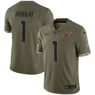 Men's Arizona Cardinals Olive 2022 Salute To Service Limited Jersey-1 01