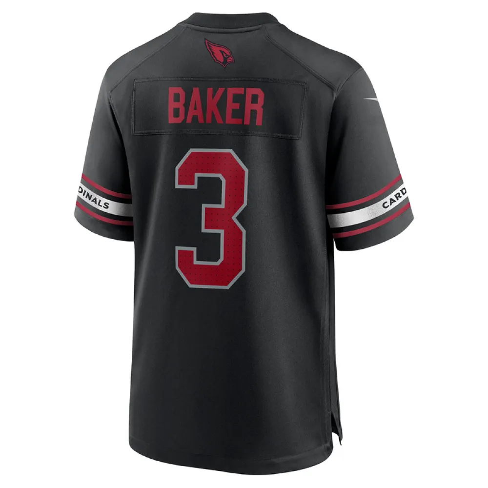 Men's Arizona Cardinals Budda Baker Black Game Jersey