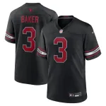 Men's Arizona Cardinals Budda Baker Black Game Jersey