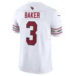 Men's Arizona Cardinals Budda Baker White Vapor F.U.S.E. Limited Jersey