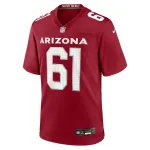 Men's Arizona Cardinals Carter O'Donnell Cardinal Team Game Jersey