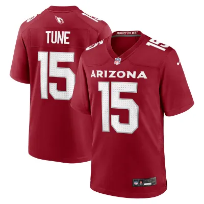 Men's Arizona Cardinals Clayton Tune Cardinal Game Jersey 01