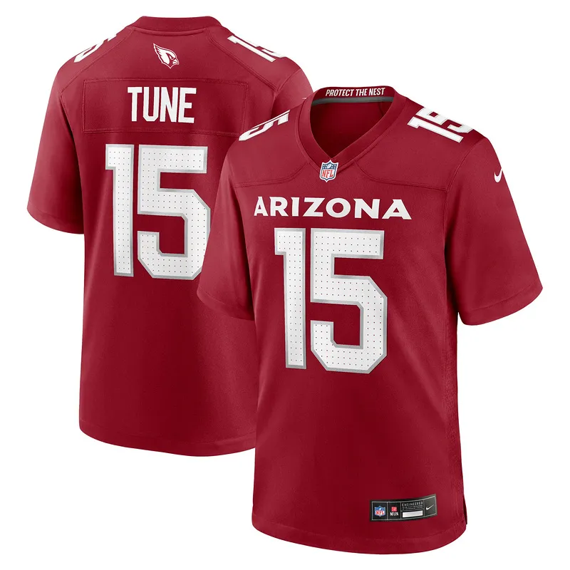 Men's Arizona Cardinals Clayton Tune Cardinal Game Jersey