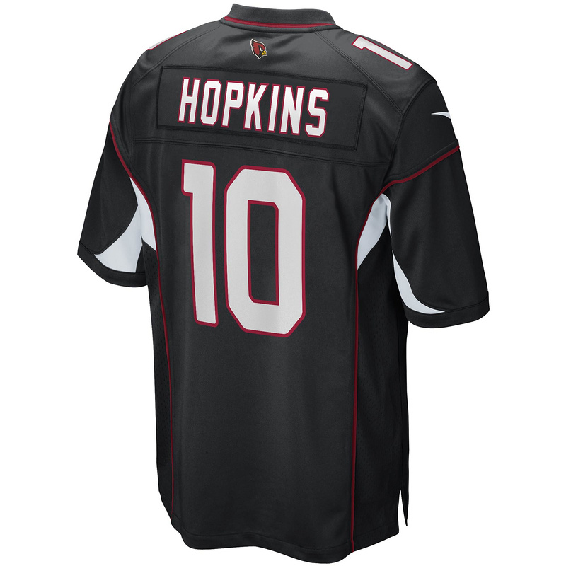 Men's Arizona Cardinals DeAndre Hopkins Black Game Jersey