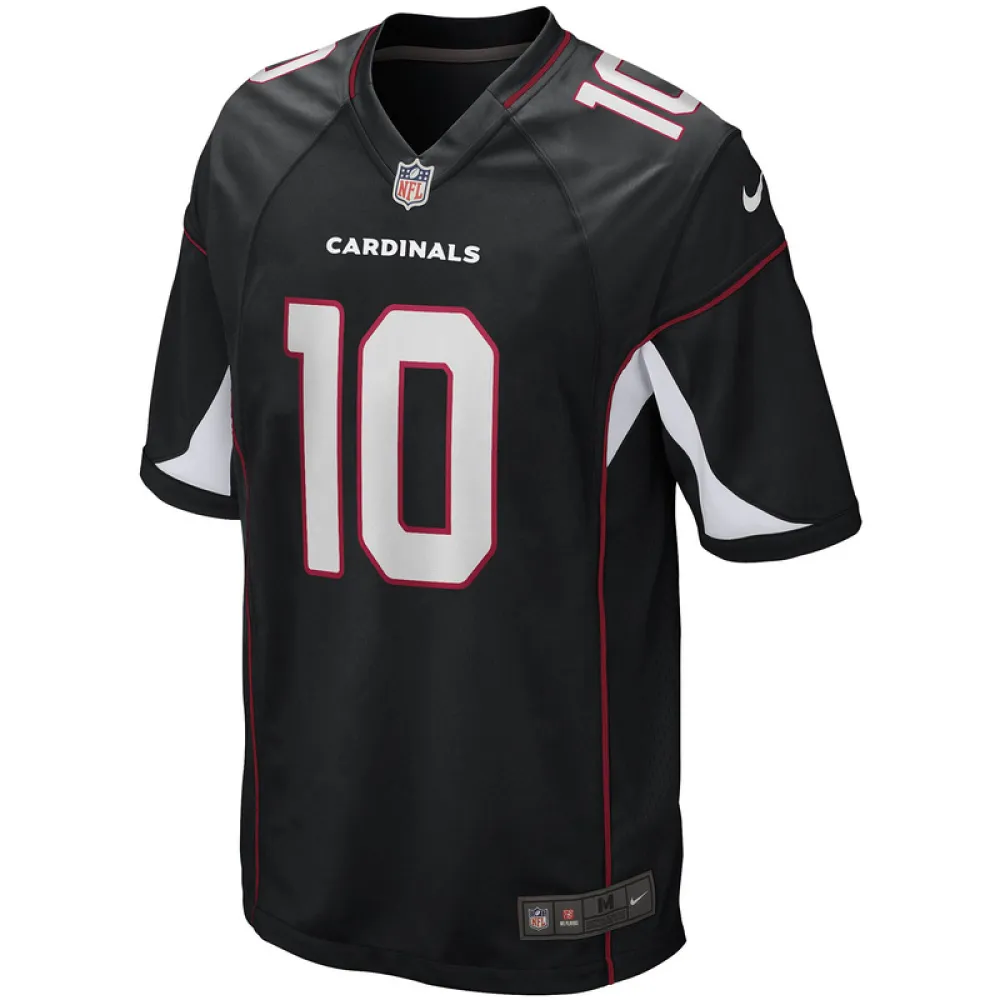 Men's Arizona Cardinals DeAndre Hopkins Black Game Jersey