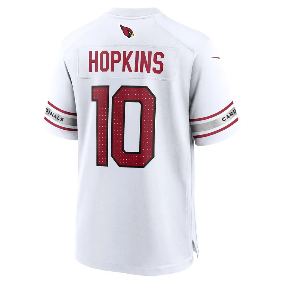 Men's Arizona Cardinals DeAndre Hopkins White Game Player Jersey