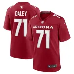 Men's Arizona Cardinals Dennis Daley Cardinal Game Player Jersey