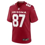 Men's Arizona Cardinals Geoff Swaim Cardinal Team Game Jersey