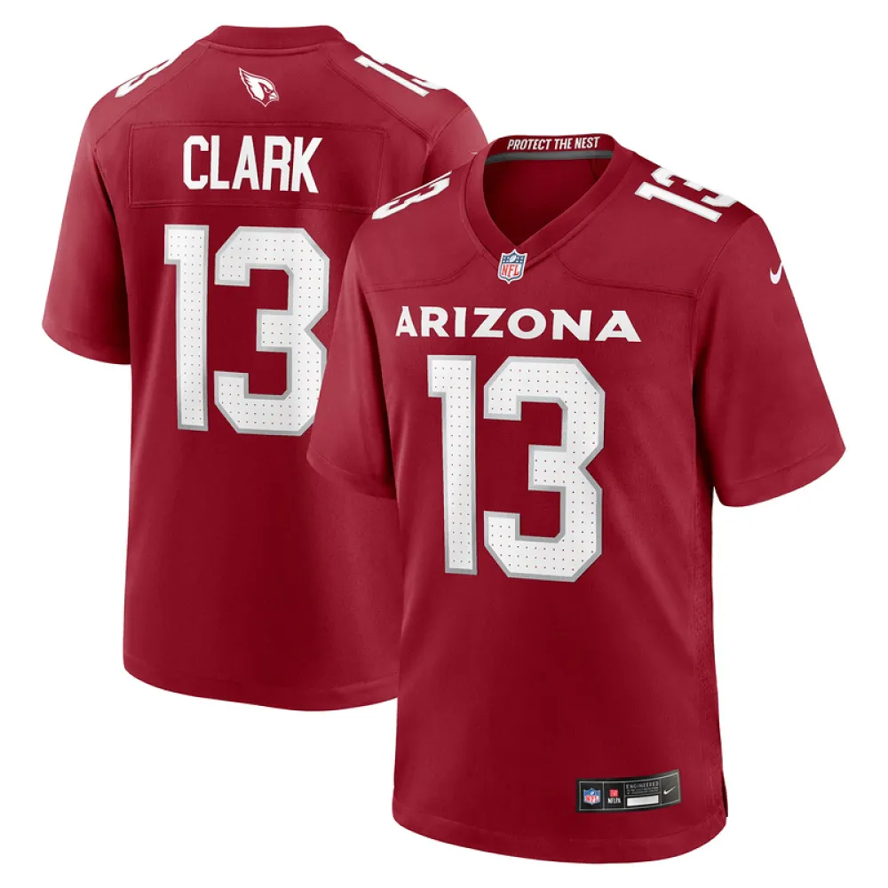 Men's Arizona Cardinals Kei'Trel Clark Cardinal Game Jersey