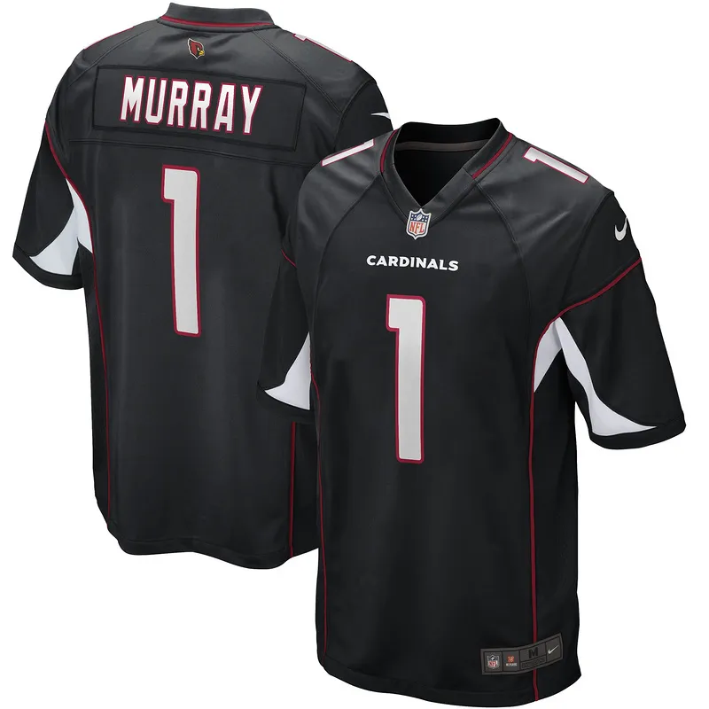 Men's Arizona Cardinals Kyler Murray Black Alternate Game Jersey