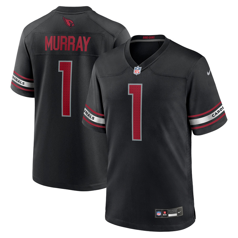 Men's Arizona Cardinals Kyler Murray Black Game Jersey