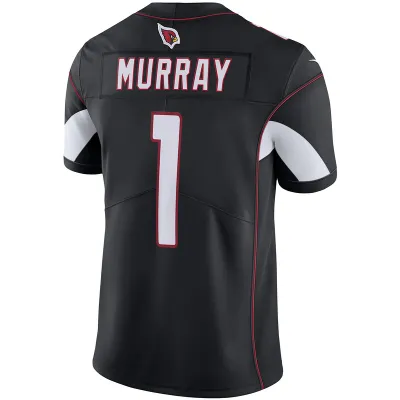 Men's Arizona Cardinals Kyler Murray Black Vapor Limited Jersey 02