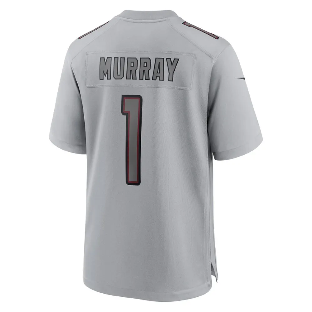 Men's Arizona Cardinals Kyler Murray Gray Atmosphere Fashion Game Jersey