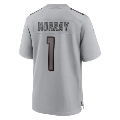 Men's Arizona Cardinals Kyler Murray Gray Atmosphere Fashion Game Jersey 02