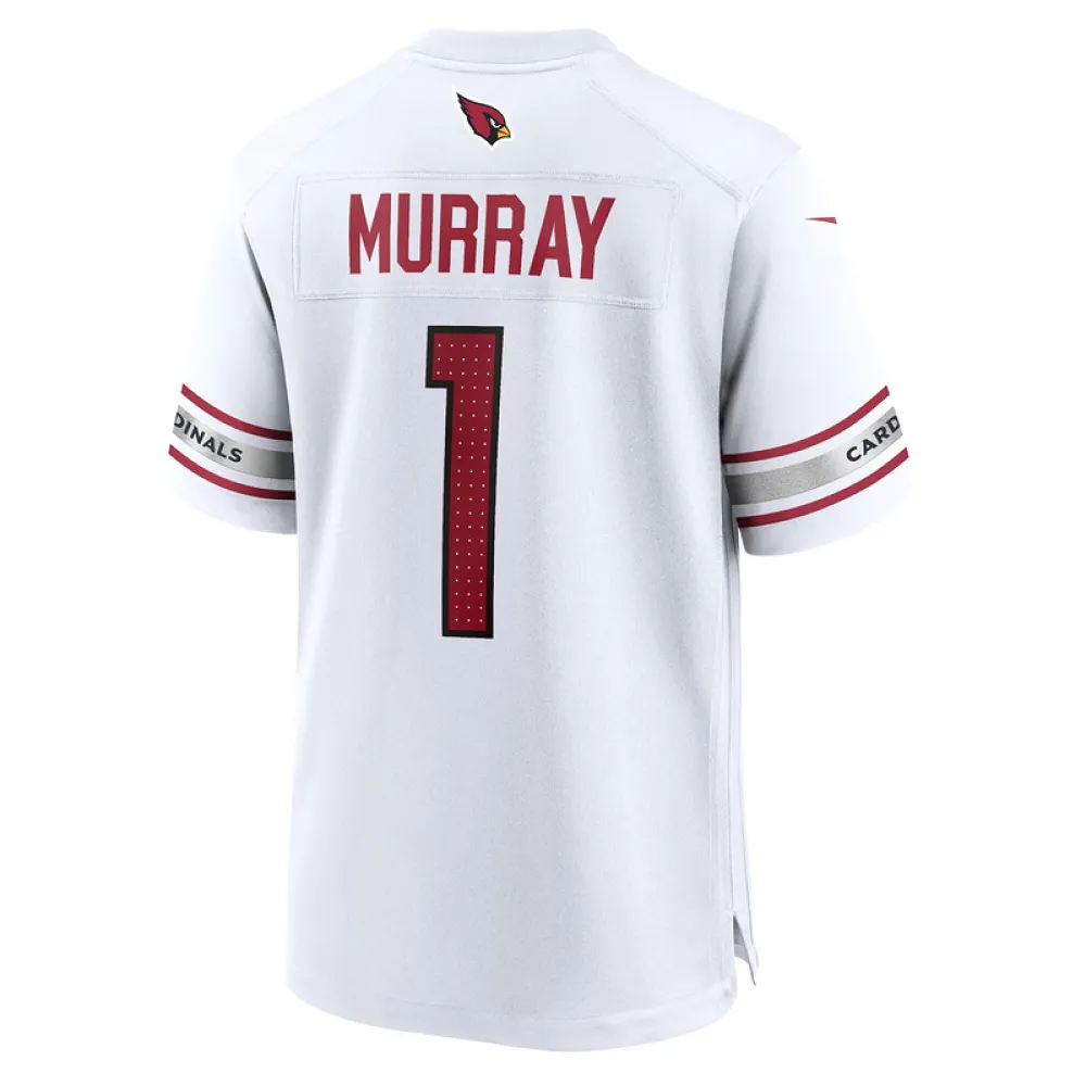 Men's Arizona Cardinals Kyler Murray White Game Player Jersey