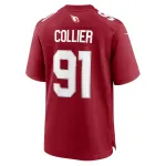 Men's Arizona Cardinals L.J. Collier Cardinal Game Player Jersey