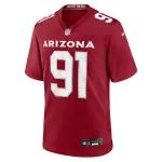 Men's Arizona Cardinals L.J. Collier Cardinal Game Player Jersey