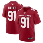 Men's Arizona Cardinals L.J. Collier Cardinal Game Player Jersey