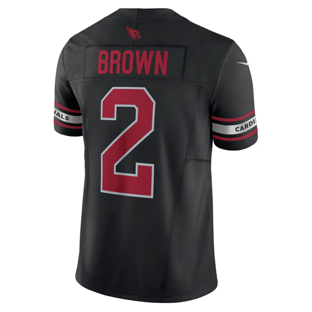 Men's Arizona Cardinals Marquise Brown Black Vapor F.U.S.E. Limited Jersey