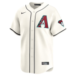 Men's Arizona Diamondbacks Ketel Marte White Home Limited Repica Player Name Jersey