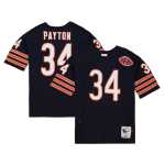 Men's Chicago Bears 1983 Walter Payton Navy Throwback Retired Player Jersey