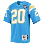 Men's Los Angeles Chargers 1994 Natrone Means Powder Blue Throwback Retired Player Jersey