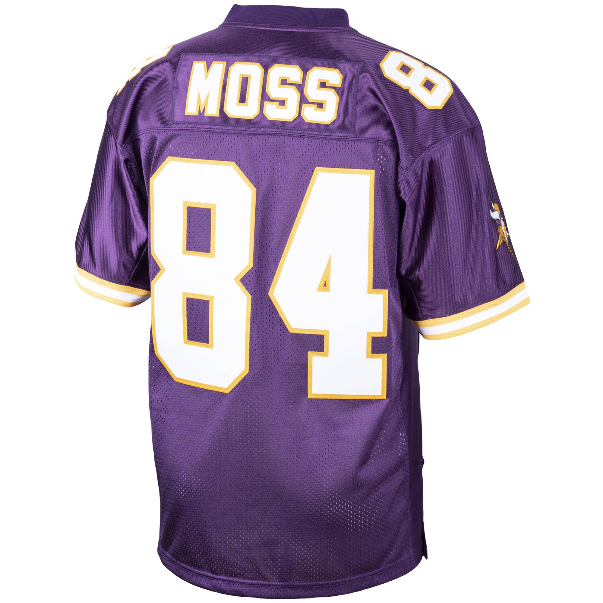 Men's Minnesota Vikings 1998 Randy Moss Purple Throwback Retired Player Jersey