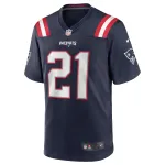 Men's New England Patriots Adrian Phillips Navy Game Jersey