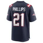Men's New England Patriots Adrian Phillips Navy Game Jersey