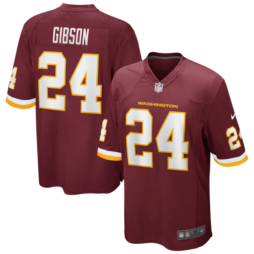 Men's Antonio Gibson Washington Commanders Football Team Burgundy Game Player Jersey