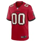 Men's Tampa Bay Buccaneers Red Custom Game Jersey