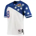Men's San Francisco 49ers NFC Steve Young White Blue 1994 Pro Bowl Jersey