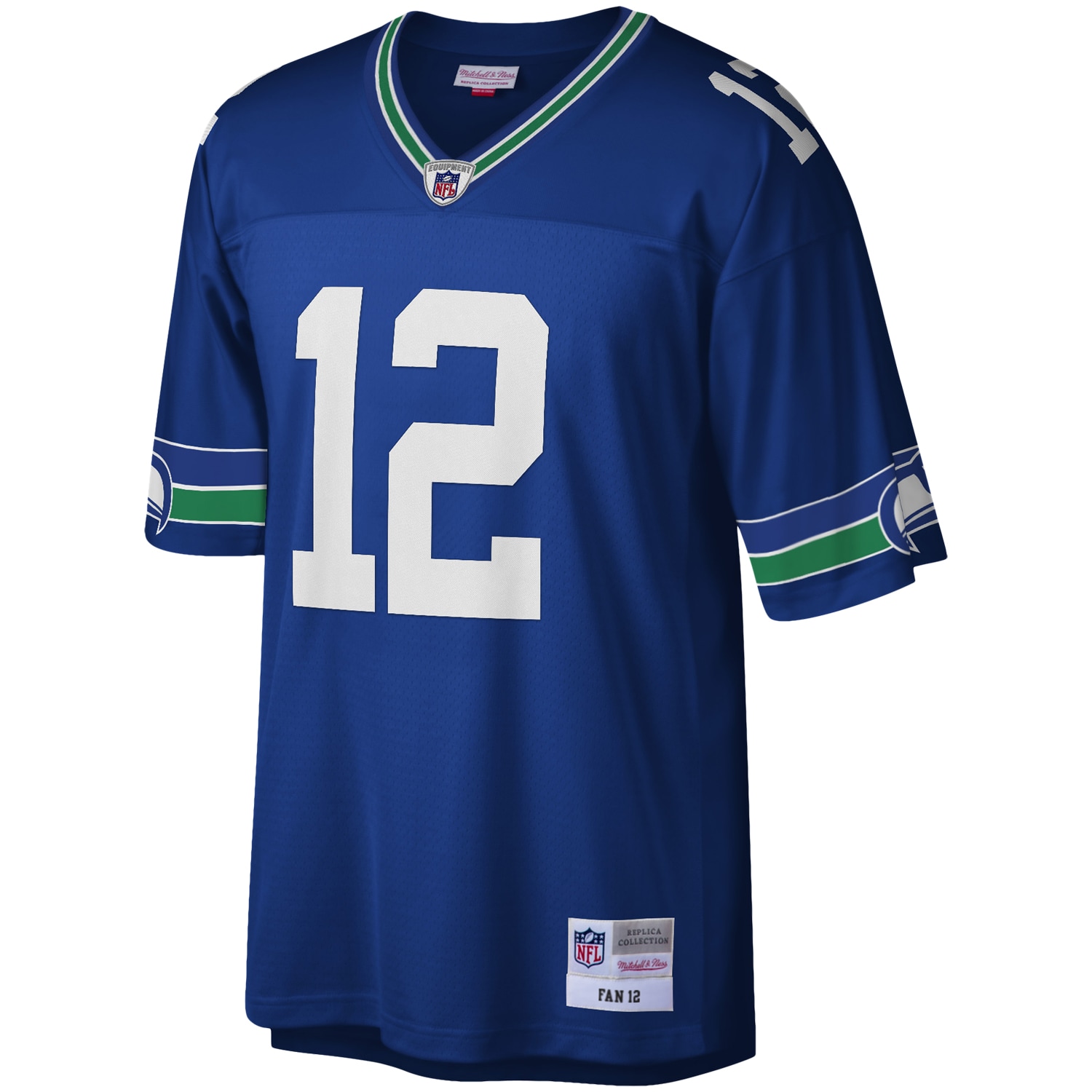 Men's Seattle Seahawks 12s Royal Legacy Replica Jersey